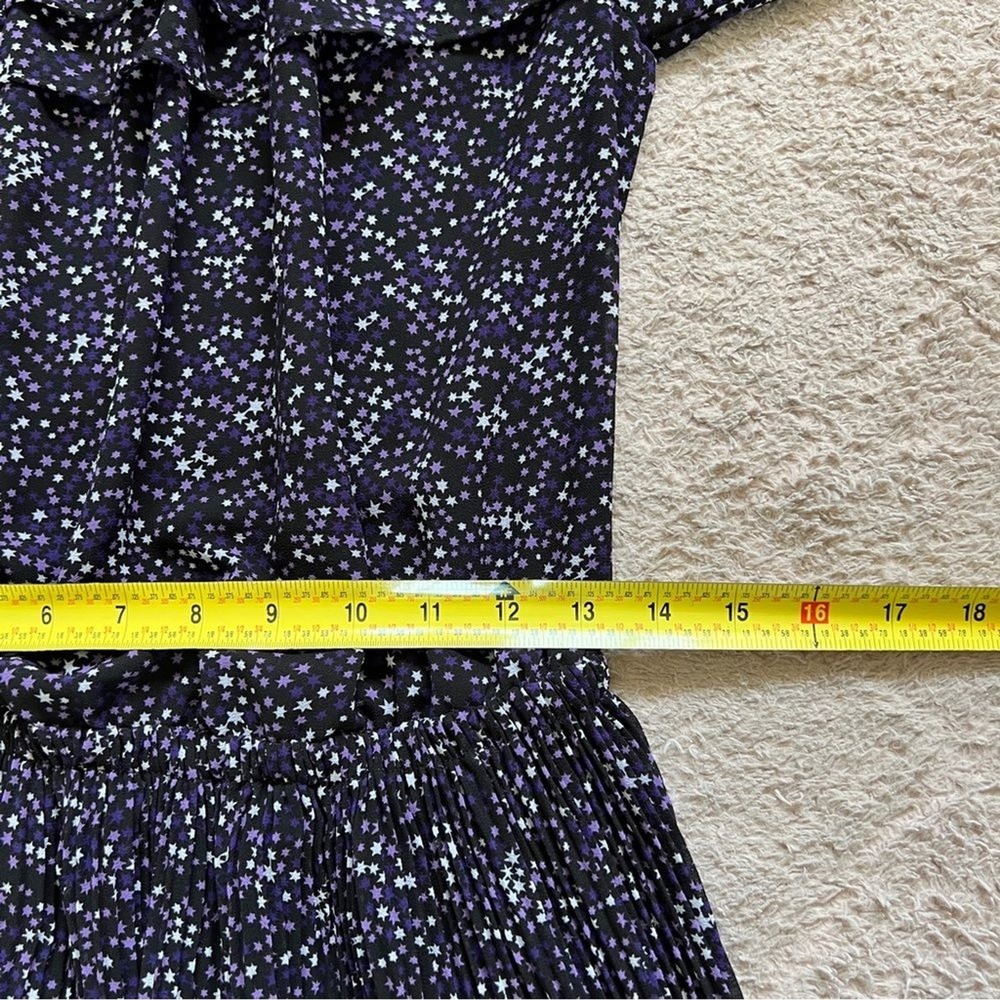 Michael Kors Star Print Midi Dress Kentucky Derby Women's Size M - Picture 5 of 8